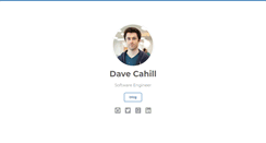 Desktop Screenshot of dave-cahill.com