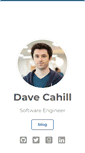 Mobile Screenshot of dave-cahill.com
